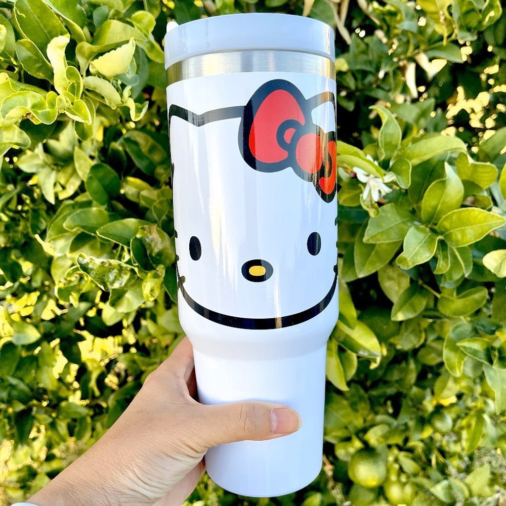 Christmas gift thanksgiving Personalized Sanrio Hello Kitty Tumbler 40oz tumbler